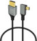 GELRHONR Câble Micro HDMI vers HDMI 8k, 2.1 Micro HDMI Mâle vers HDMI Mâle Converter 90° degrés, Supporte 8K@60Hz 3D Compatible avec Gopro, appareils photo numériques(Right Angle Micro HDMI 0.5M)