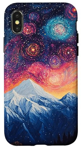 iPhone X/XS Starry Night Galaxy Nature Lover Case