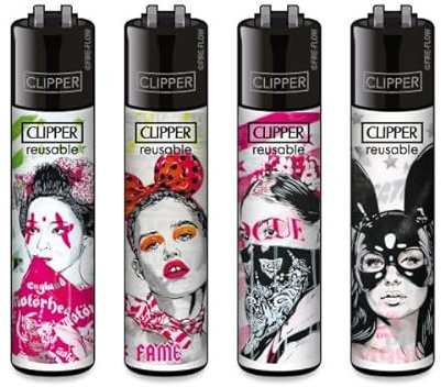 Clipper Feuerzeuge Mitten im Wald (FFX - Limited Edition, 4er Set)