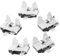 KONTONTY 5pcs Refrigerator Compressor Overload Thermal Protector 1/1/3hp 1/4hp 1/5hp 1/ Fridge Overheat Protector Replacement Part for Freezer