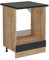 Vicco Meuble pour Four R-Line, Anthracite Campagne, 60cm, PT Anthracite