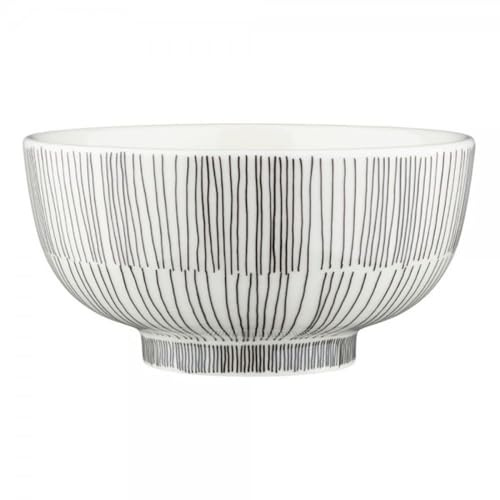Marimekko Oiva/Kukat puhkeavat Bowl 3 dl, White, Black