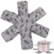 Pot Pan Protectors, Set of 6 and 3 Different Sizes(38/35/26CM) Separators,Pot Dividers Pads Stacking Pan Protectors,Pan Separators & Pan Protectors for Stacking Cookware in Kitchen Cupboard