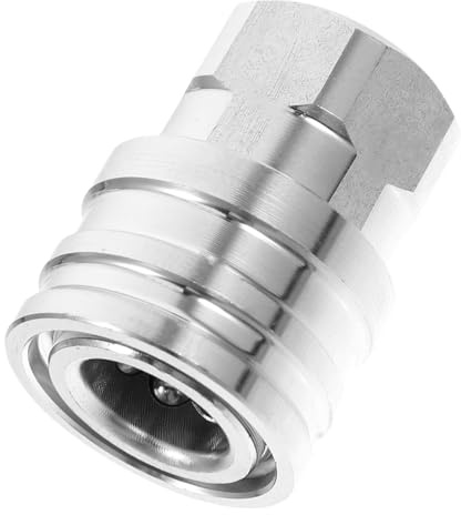Gatuida Raccord Femelle Filetage INOX Connecteur Rapide Haute Pression pour Nettoyeur Tuyau Arrosage
