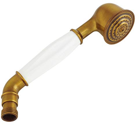Welfenstein Nostalgie Retro Handbrause für Wanne und Dusche GB13