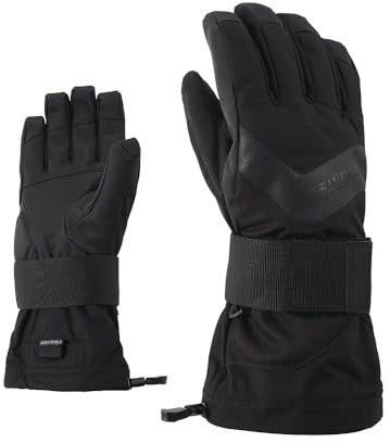 Ziener Erwachsene MILAN AS glove SB Snowboard-Handschuhe, black hb, 10 (XL)