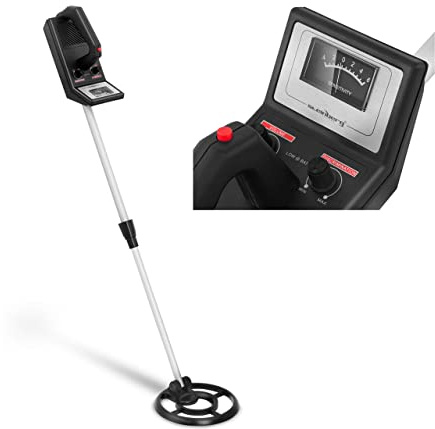 Steinberg Systems Metalldetektor SBS-MD-3 (100 cm / 14 cm, Ø 19 cm, 6 x AA, Discrimination)