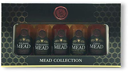 Lyme Bay 5-Piece Miniature Mead Gift Box, 5 cl,BXM050/5