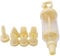 TOSSPER 8pcs / Set De Moldes Formación De Hielo Aflautada De La Jeringuilla Crema Puntas De Jeringa Jeringa De Pastelería Extrusora Gadgets De Cocina para Adornar De La Torta De Bricolaje