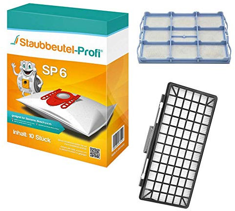 10 Staubsaugerbeutel + 1 HEPA-Filter HF831 geeignet für Siemens VSZ7330 Z7.0 family von Staubbeutel-Profi®