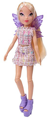 Bizak Winx 62511212 Basic-Puppe Fee, 24 cm, 7 Gelenkpunkte
