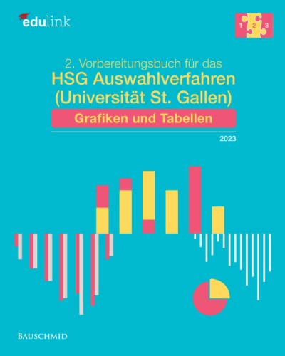 2. Vorbereitungsbuch für das HSG Auswahlverfahren (Universität St. Gallen): Grafiken und Tabellen (Vorbereitung für das HSG Auswahlverfahren (Universität St. Gallen) 2025, Band 3)