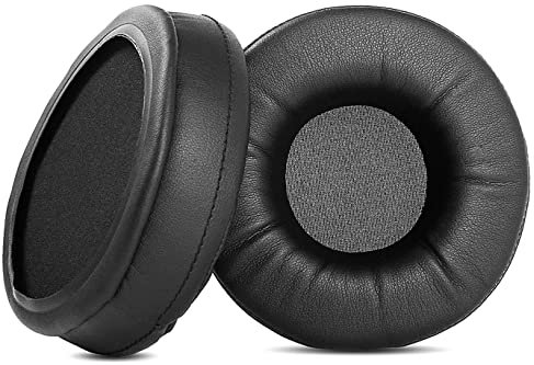 HTINDUSTRY Custom One Pro Plus Ersatz-Ohrpolster Kompatibel mit Beyerdynamic Custom One Pro Plus Kopfhörern – Premium-Ohrpolster aus weichem Proteinleder und Memory-Schaum