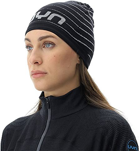 UYN O102426 Rapid Hat Unisex Schwarz/Perlgrau 1