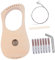 WHAMVOX 1 Satz DIY Holz Klavier Puzzle Leier DIY Leier Kinder Holz Kinder Musikinstrumente Kinder Pädagogische Handarbeit Malinstrument DIY Kinder Harfe DIY Holz Leier Harfe Set