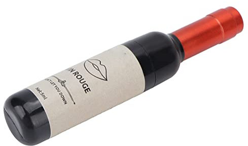Highly Pigmented Moisturizing Lip Stain, Long Lasting Lip Tint with Wine Bottle Shape (Orange)