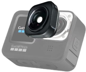 Max Lens mod Compatibile con GoPro HERO9/10/11/12 Nero -