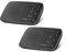Hosmart UltraSpeak Intercoms sans fil pour la maison, entièrement duplex, portée de 1200 pieds - Système d'interphone bidirectionnel en temps réel pour les entreprises - Lot de 2