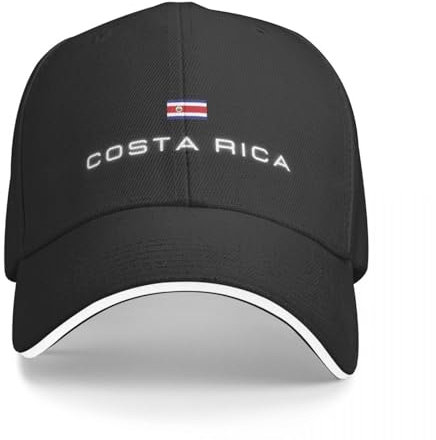 TeysHa Baseballkappe Snapback Sonnenhut Costa Rica Flagge Cap Baseball Cap Hood Hut Golf Cap Hut für Frauen Männer Männer Frauen
