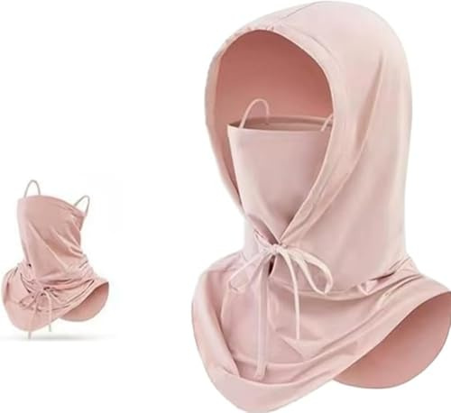 WUODHTW Cagoule pour homme et femme - Pour cyclisme, moto, pêche, sports de plein air, Rose 2., taille unique