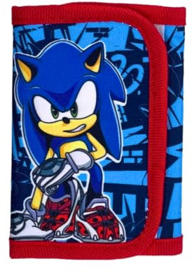 ILS I LOVE SHOPPING Portefeuille pour enfants et garçons Pokemo portefeuilles avec porte-monnaie et porte-monnaie, Pour Sonic, Moderne