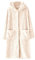 2024 Peignoir Polaire Femme Hiver Chaud Robe De Chambre Femmes Polaire Longue Peignoir Robe d'Interieur Hiver Chaude Doux Microfibre Flanelle Vêtements de Détente Doux et Douillets Vêtement de Nuit