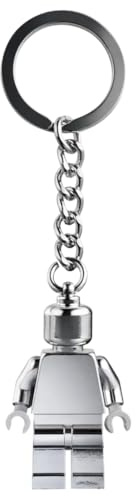 Lego 854305 Silver Minifigure Keychain