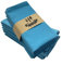 Wisafory 4er Set Stoffservietten Leinenservietten 40 x 40 cm Baumwolle und Leinen Servietten Tischservietten waschbar Tischdekoration für Hochzeitsfeier und Party-Dekoration Blau