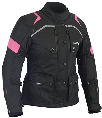 Chaqueta 3/4 para moto (Mujer) (2XL)