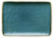 Rose & Tulipani - Vassoio Rettangolare Blu, Set da 2 pz - Arredo Casa, Cucina - Linea Concerto di Colori - Ciotole Cucina - Stoneware - Ø 27; 19 cm
