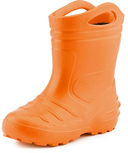 Ladeheid Stivali Bambino e Bambina in Eva KL051 (Arancione, 32 EU)