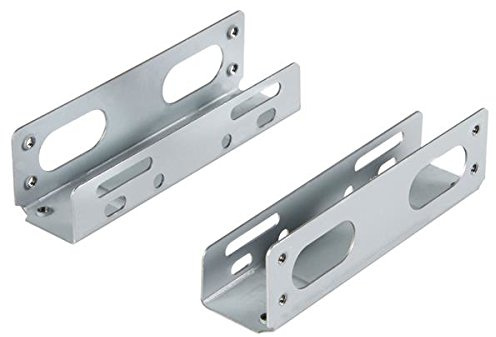 Startech Halterung für 3,5-Zoll-Festplatte mit 5,25-Zoll-Schacht (8,9 cm (3,5 Zoll) bis 5 Zoll (3,5 Zoll)