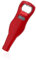 MonsterCadeaux - Décapsuleur Rouge - Compteur - Enregistrement Vocal - Ouvre-Bouteille - Accessoire Original - Ustensile de Cuisine et de Bar - Idée Cadeau - Anniversaire - Noël - Homme - Femme