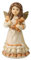 Goebel Weihnachtsdekoration Engelsfigur aus Porzellan hergestellt, Maße: 15 cm x 8 cm x 7.5 cm, 41-637-07-1