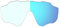 HKUCO Compatible/reemplazo de Oakley Jawbreakers Gafas de sol Azul fotocromático