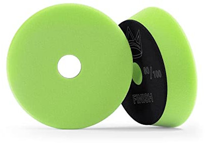 Royal Pads AIR Finish Polierpad (Ø 75mm) - Premium Polierschwamm für Exzenter & Rotations Poliermaschine - Auto polieren, Schleifen, wachsen, Wachs Klett Schwamm Pad | 1 STK.