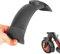 Elaye Scooter Vorne Schutzbleche für Mi3 M365 Pro Pro2 Vorne Kotflügel Front Mudguard Roller Weiches Gummi Anti-Kollision Design (Schwarz)