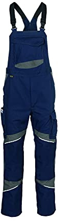 KÜBLER Workwear | KÜBLER ACTIVIQ cotton+ Arbeitslatzhose | dunkelblau/anthrazit | Größe 24