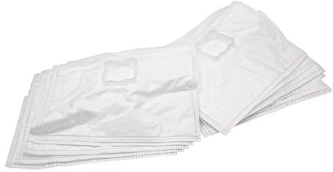 vhbw 10x Sacs compatible avec Rowenta Artec 2 RO 4233 aspirateur - microfibres non tissées, 35cm x 23cm blanc