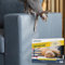 PROTECTO Kratzschutz Sofa Katze - 12-Pack 40x30 cm Selbstklebende Anti Kratz Folie für Katzen - Transparentes Klebeband für Sofabeine und Ecken - Kratzfester Sofa Katzenschutz