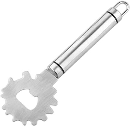 Rasqueta para Barbacoa, Limpiador para Barbacoa Exterior, Alta dureza y función de sacacorchos para Eliminar Las Manchas. Diseño de Orificio de suspensión para un fácil Almacenamiento. para