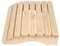 MagiDeal Sauna-Rückenlehnenkissen, Sauna-Kopfstütze aus Holz, ergonomische Rückenlehne, professionelles -Saunazubehör für den Haushalt, Zubehör für