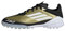 adidas F50 League Messi Football Boots Turf, Botas de fútbol, Gold Metallic/Cloud White/Core Black, 28 EU