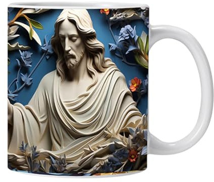 Christmas Cup | Nativity Stage Water Mug,Elegant Mugs Coffee Cups for Christmas Parties, Offices and Home