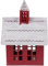 Garneck Weihnachts-Iglu-Ornamente aus Eisen für den Tisch Kerzen weihnachtsbanner zum aufhängen Lebkuchenhaus winterdeko büro Dekoration Weihnachts-Desktop-Dorf Weihnachten kleines