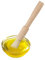 Pinceau à pâtisserie en bois - 19 x 3 x 3 cm - Résistant à la chaleur - Design compact - Facile à nettoyer - Ustensiles de cuisine - Épandeur d'huile pour fours, glaçages, grillades et pâtisseries en