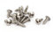 Sourcingmap M4 x 12 mm filettatura 316 acciaio INOX truss Phillips testa autofilettante vite 15PCS