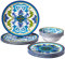 Certified International Luca Geschirr-Set, Melamin, 12-teilig