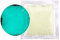 Ulalaza 60G fluoreszierender Sand im Dunkeln leuchtende Kiespigmentfarbe Neonfarben Getreide Photolumineszierende Lichtpulverpartikel für DIY Decor Craft