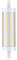 Paulmann 28730 LED Leuchte R7s 13 Watt 2.700K Warmweiß dimmbar